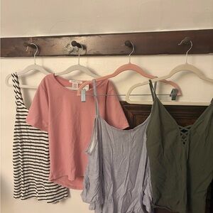 Bundle of juniors tops size medium